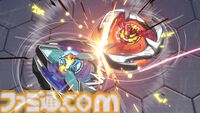『ベイブレードエックス XONE』超加速ギミック“Xダッシュ”による大迫力バトルを体感できるPVが公開。黒須エクス、風見バード、七色マルチの姿も