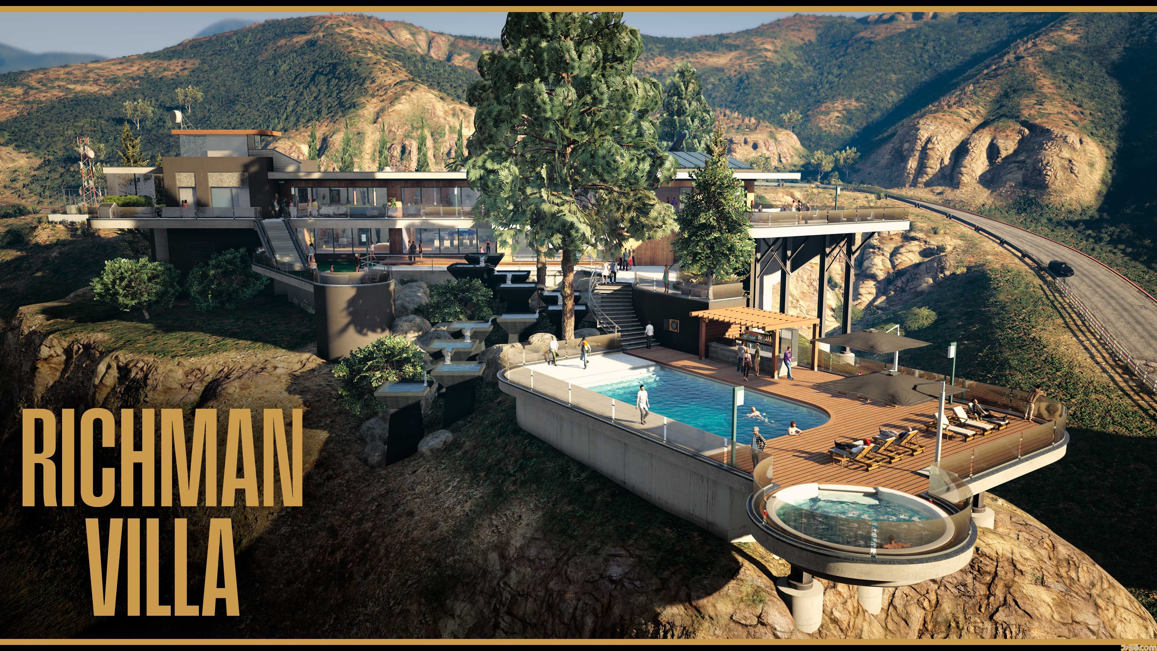 『GTAオンライン』大型アップデート“ヒルズの隠れ家”に『GTA5』のマイケルが登場！ 豪華な邸宅を手に入れてエリート層の仲間入りを目指そう