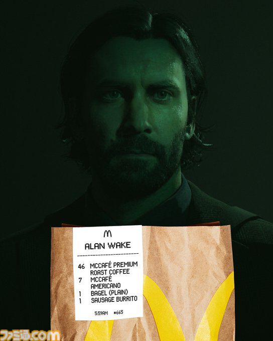 海外マクドナルドXで『ニーア』2B、『スタレ』長夜月など「もし、ゲームキャラクターが朝マックを注文したら？」な画像を投稿。注文票には設定に関する小ネタも