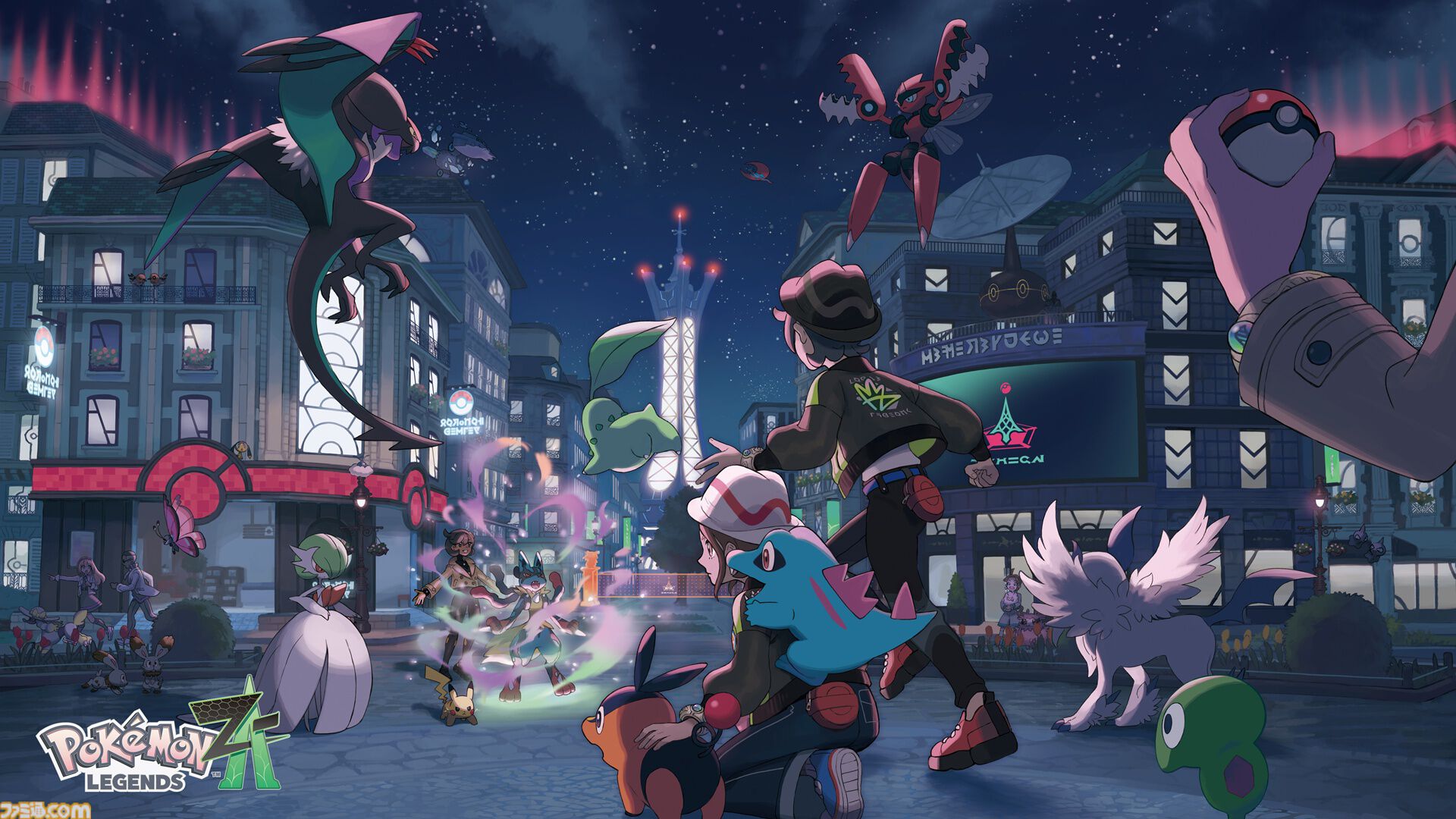【ポケモンZA】追加コンテンツ『M次元ラッシュ』配信記念MV『メガシンカのうた』が公開。ルカリオやサーナイトらが音楽に乗って体を動かす姿がかわいい