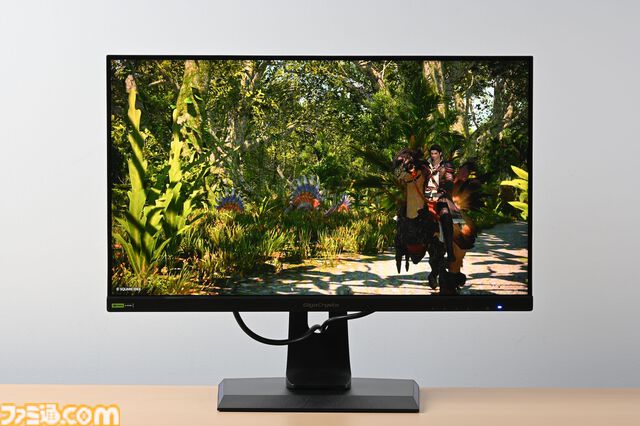 180Hz対応ゲーミングモニター“LCD-GD241JD”レビュー。多人数の描写もティアリングがないなめらかな映像に。モニターの高さも気軽に調整できるのもイイ！