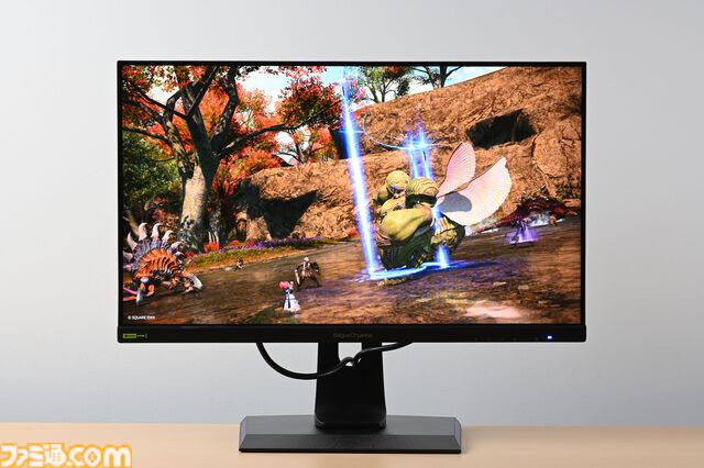 180Hz対応ゲーミングモニター“LCD-GD241JD”レビュー。多人数の描写もティアリングがないなめらかな映像に。モニターの高さも気軽に調整できるのもイイ！