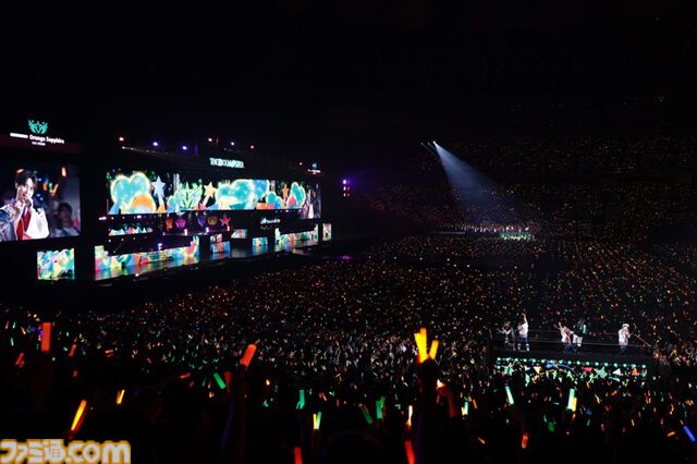 『アイマス』“MOIW2025”1日目リポート。女性陣による『宵闇のイリュージョン』や、『SideM』のアイドルによる『Orange Sapphire』など、20周年のお祭りにふさわしい大盛り上がり