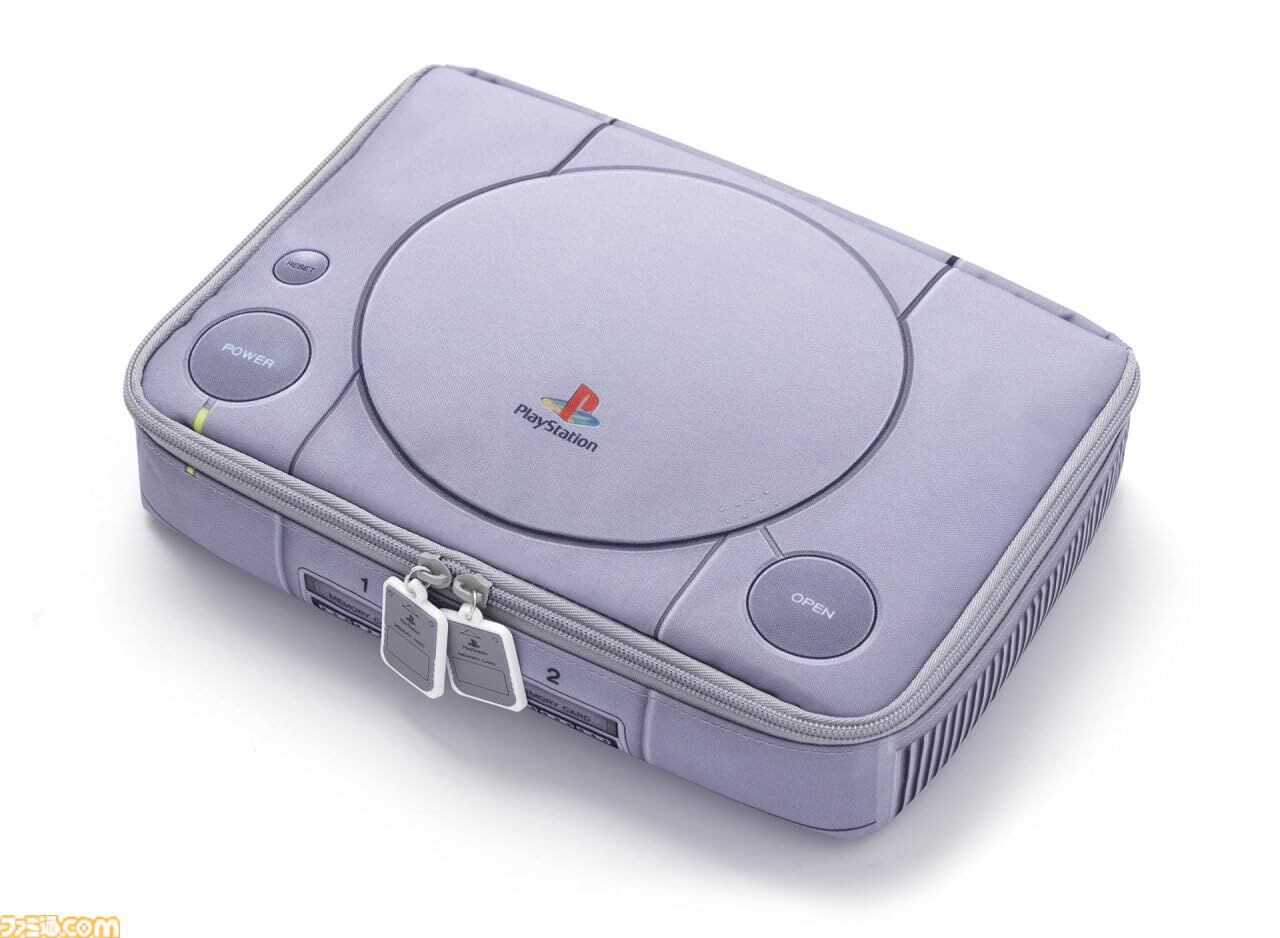 初代プレイステーション風の原寸大マルチケースつきムック本が予約受付