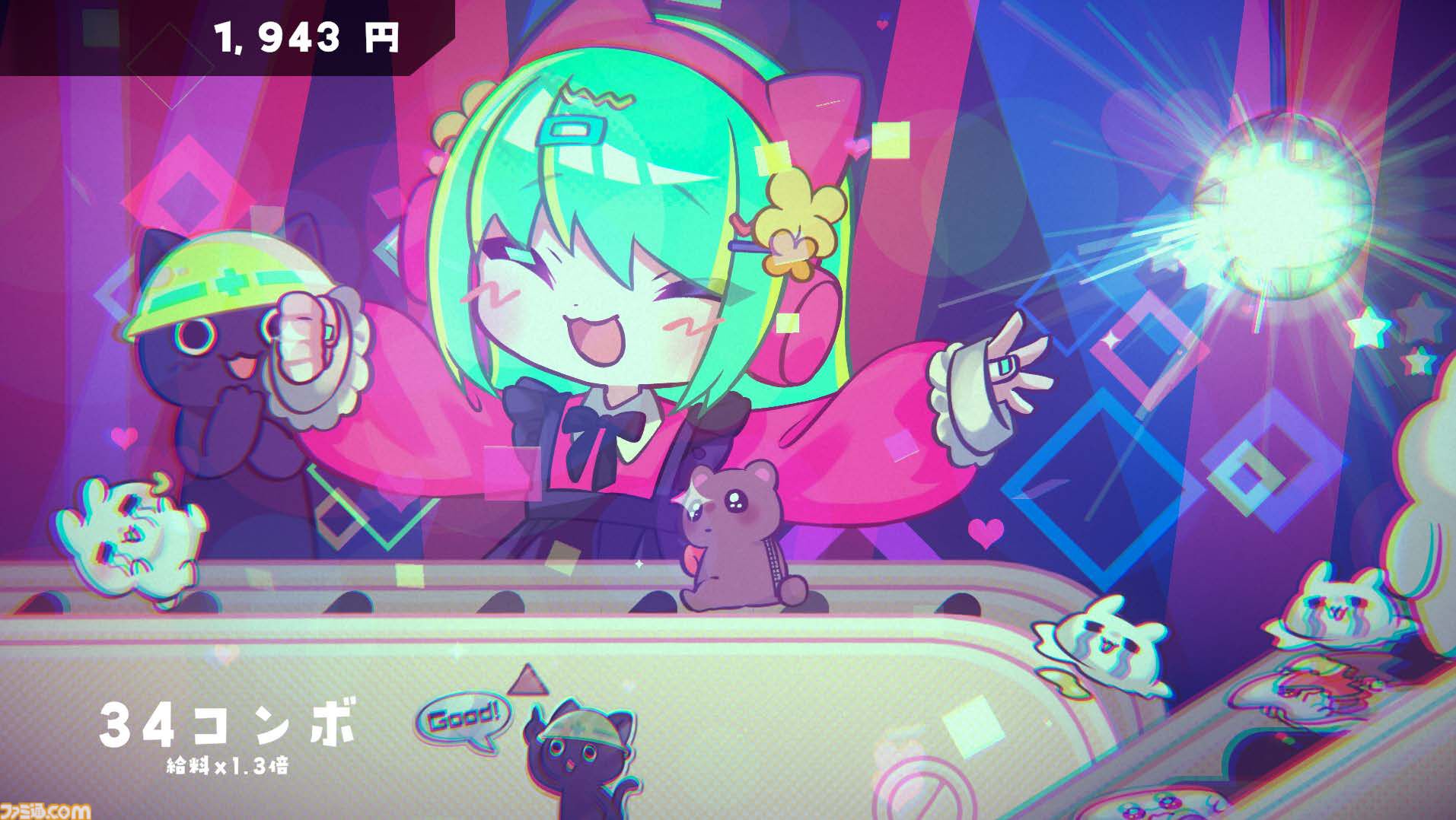 『キメキャワ♥限界ビートちゃん!!』＆『Pastel☆Parade』がSteamにて配信。room6よりキュートなリズムゲーム2タイトルが登場