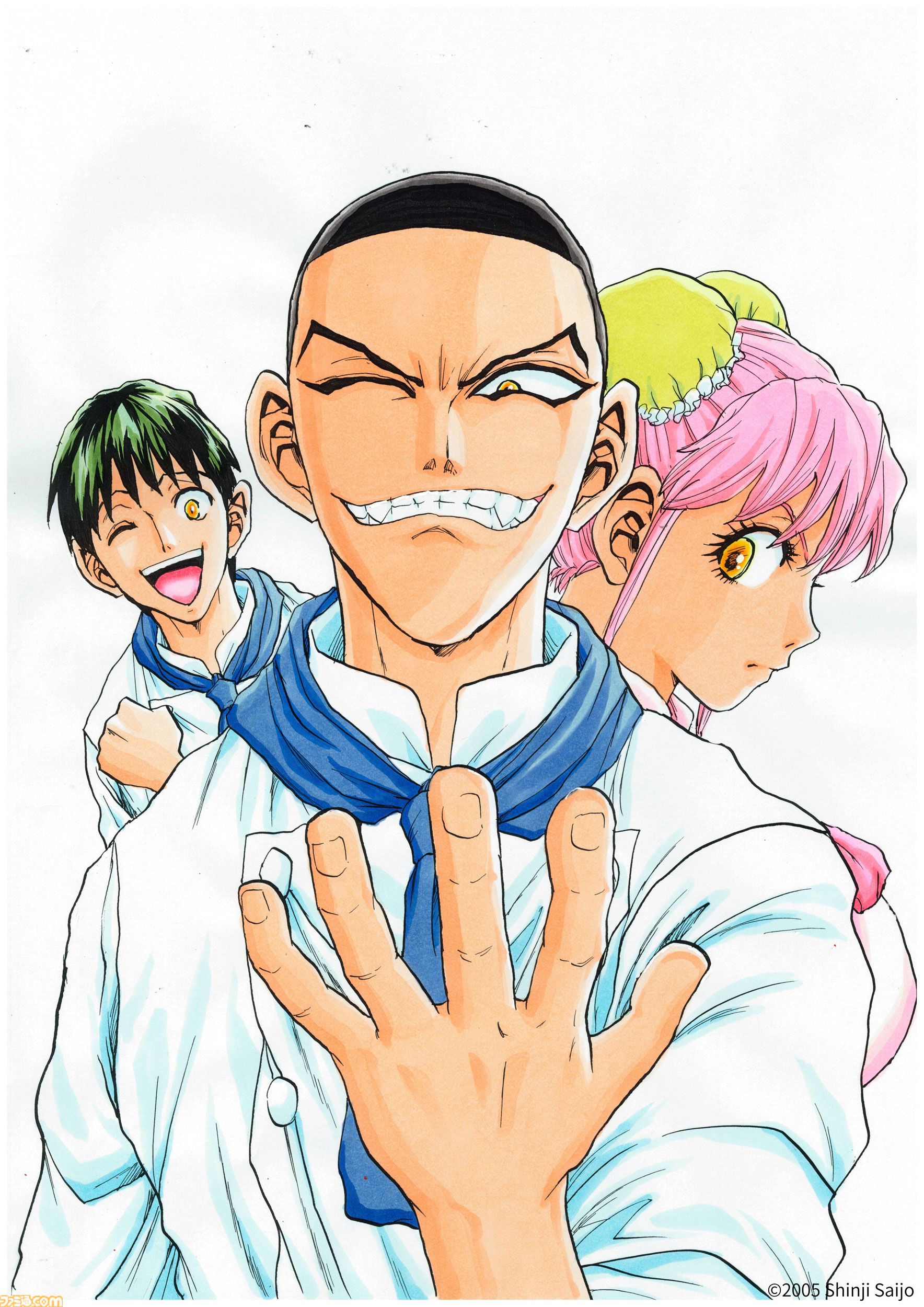 『鉄鍋のジャン！』アニメ化決定。週刊少年チャンピオンで連載された強烈料理バトル。ティザーPVにはジャン、キリコ、⼩此⽊たちの声も
