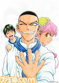 『鉄鍋のジャン！』アニメ化決定。週刊少年チャンピオンで連載された強烈料理バトル。ティザーPVにはジャン、キリコ、⼩此⽊たちの声も