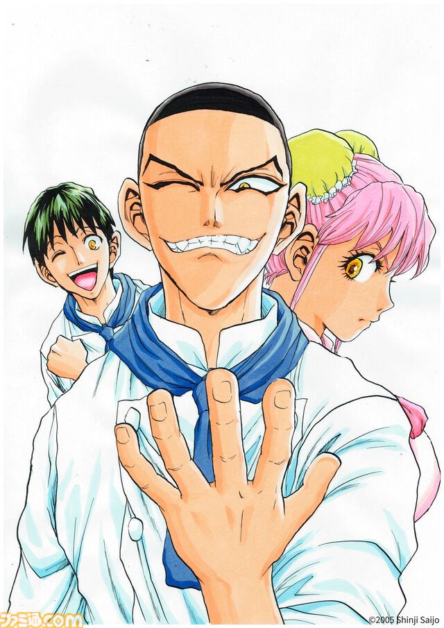 『鉄鍋のジャン！』アニメ化決定。週刊少年チャンピオンで連載された強烈料理バトル。ティザーPVにはジャン、キリコ、⼩此⽊たちの声も