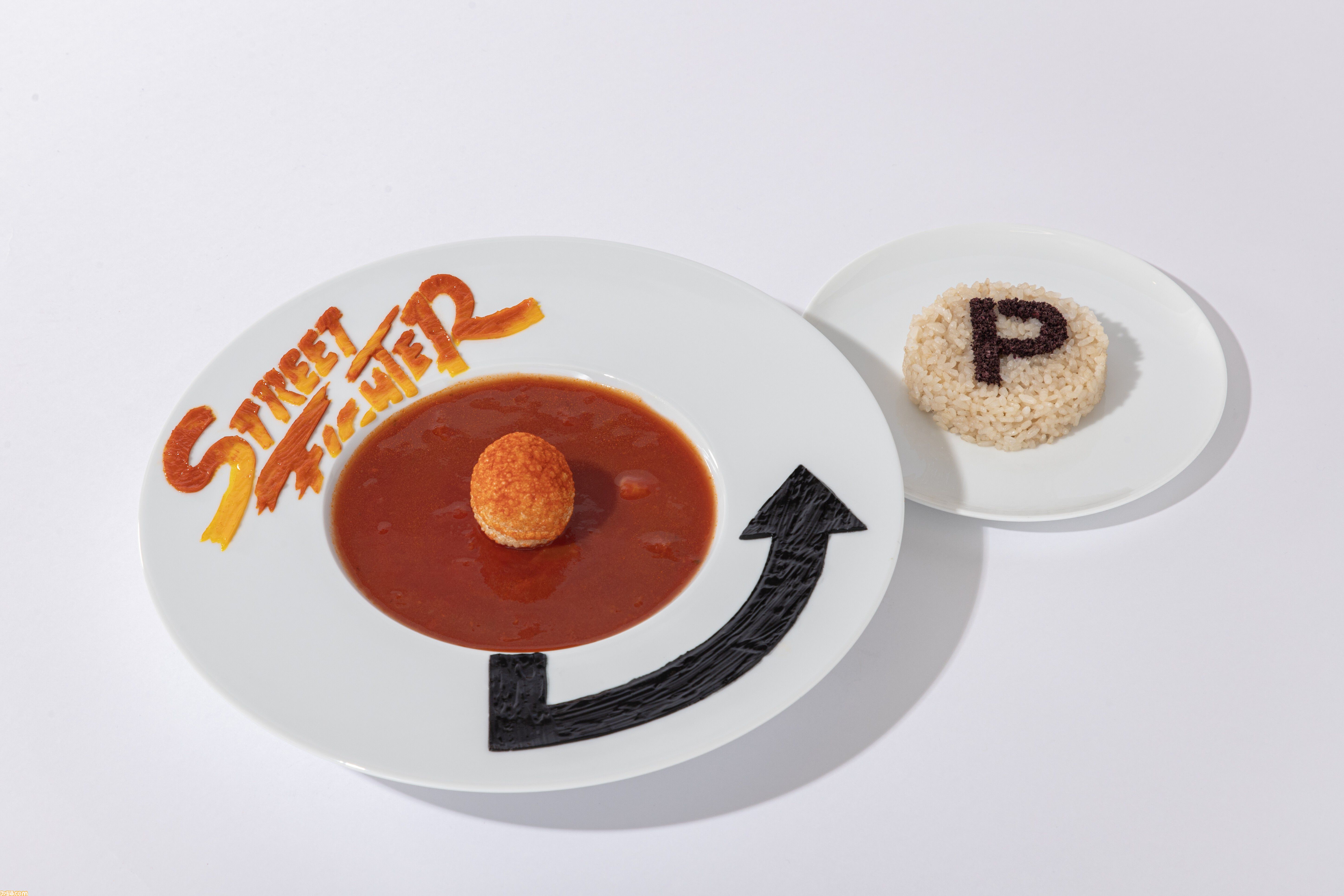 『ロックマン』イエローデビル戦を再現したカレーや波動拳のチュロスなど、“大カプコン展”テーマカフェのコラボメニューが公開