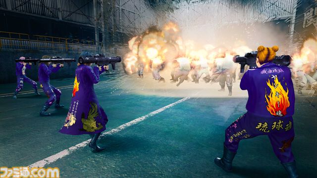 『龍が如く 極3 / 龍が如く3外伝 Dark Ties』サイドコンテンツの内容紹介。桐生がレディースチームの会長に。峯は地下ファイト組織を潰すために潜り込む