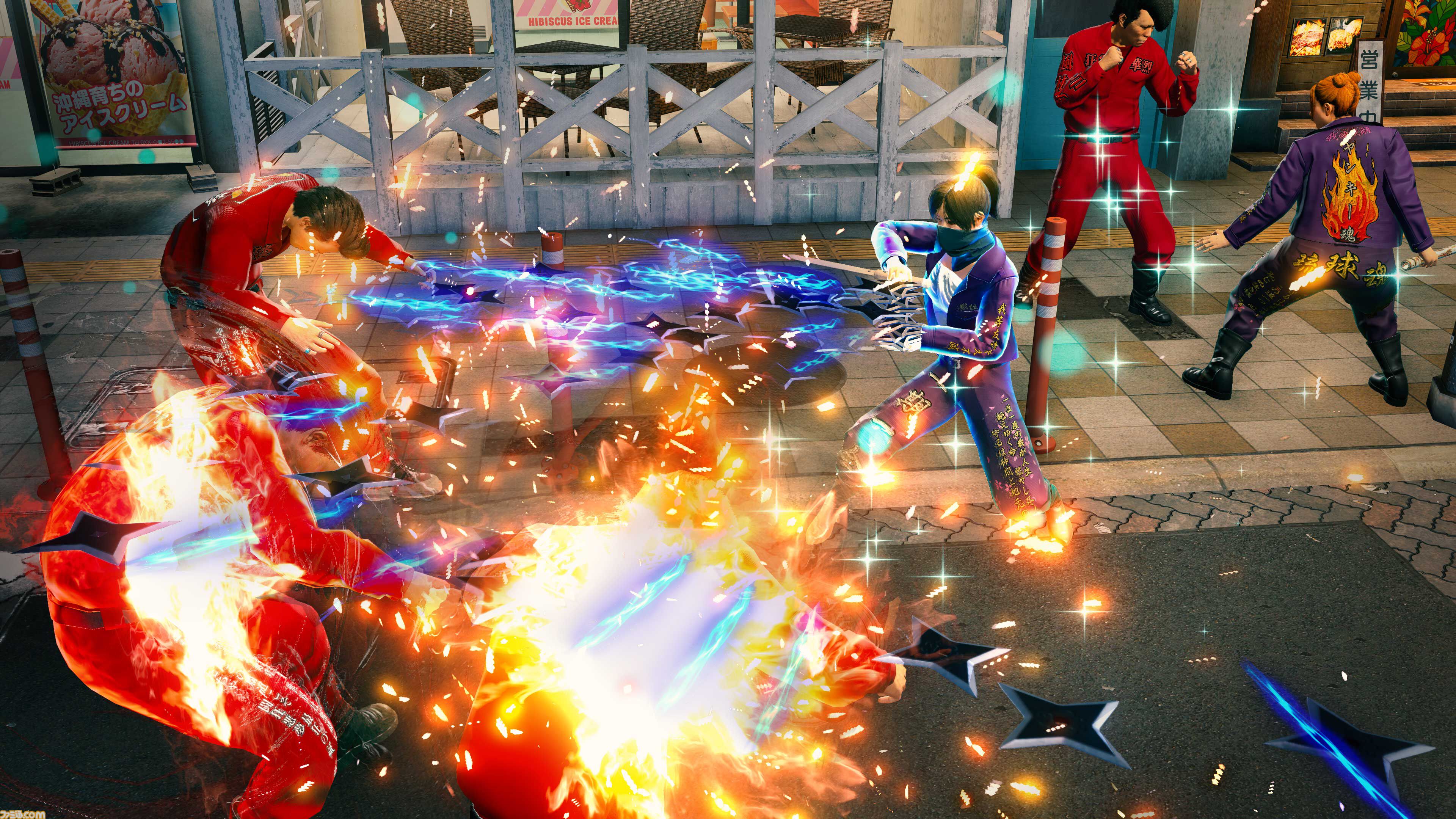 『龍が如く 極3 / 龍が如く3外伝 Dark Ties』サイドコンテンツの内容紹介。桐生がレディースチームの会長に。峯は地下ファイト組織を潰すために潜り込む