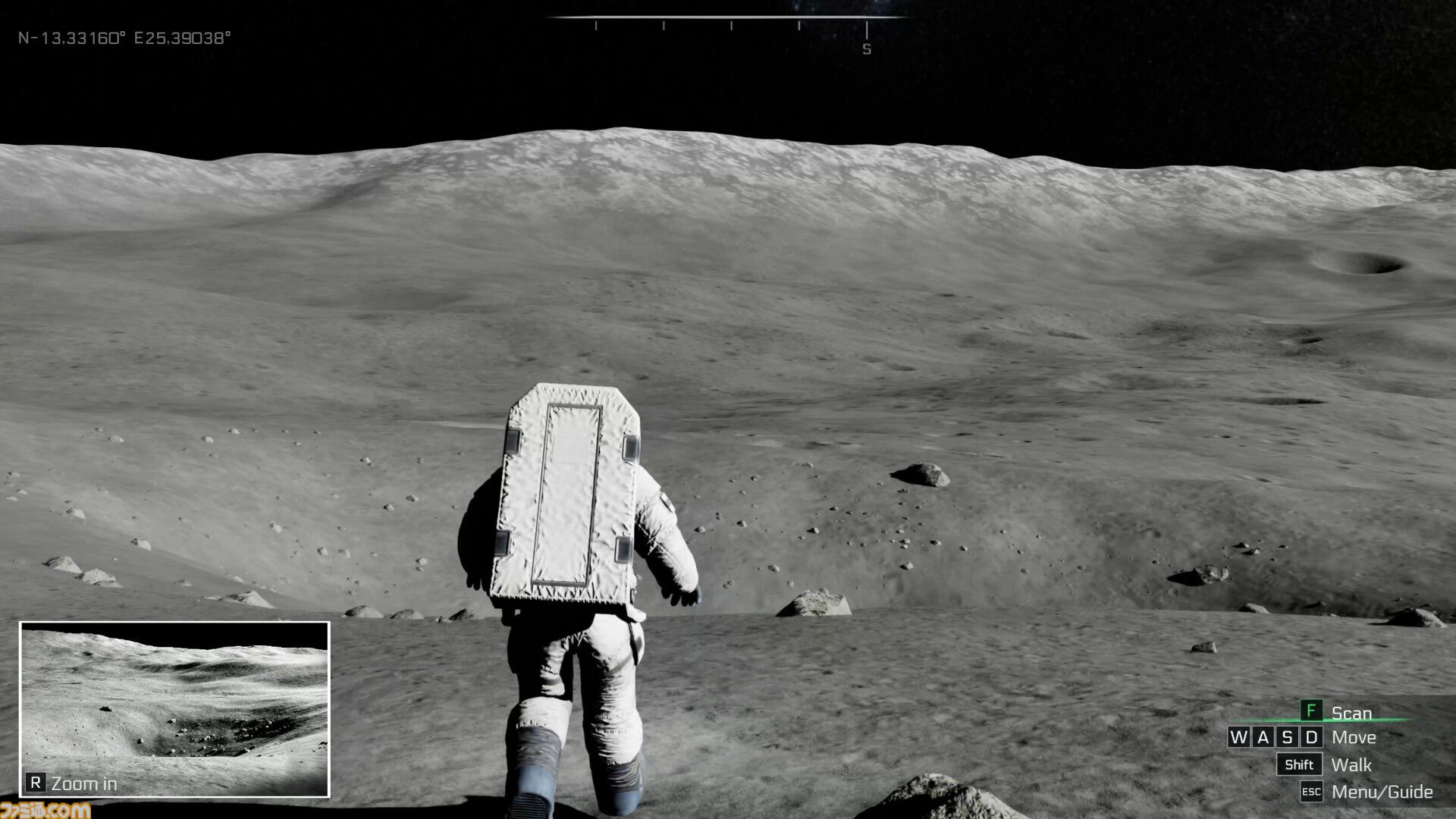 『REAL MOON』JAXAとの共同研究で開発された“リアル月面シミュレーション”が無料で配信。UE5で再現された月面を思いのままに探索できる