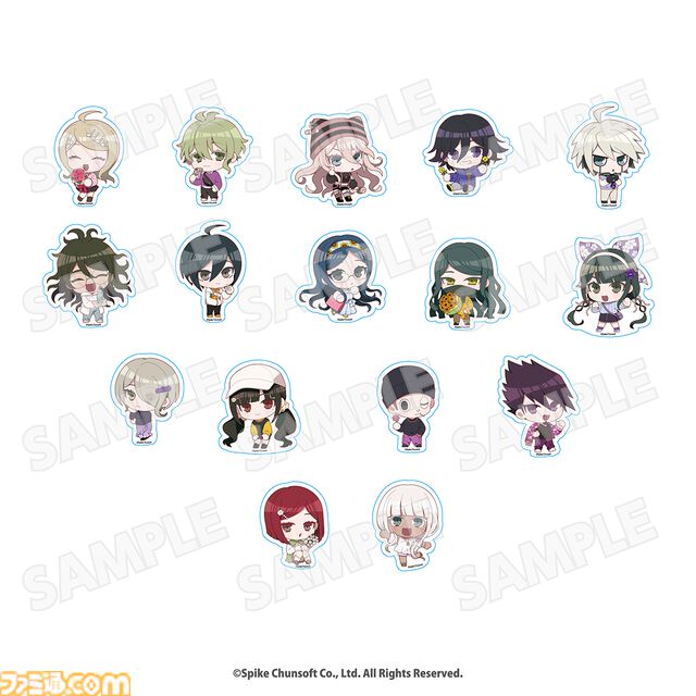 『ダンガンロンパ』good spoonコラボカフェで販売されたグッズがスパイク・チュンソフトストアに登場。限定アクスタやステッカーなどがラインアップ【ダンロン】