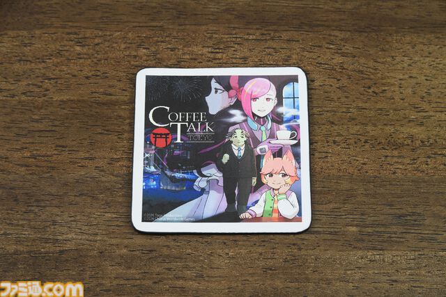 『コーヒートーク トーキョー』カップスリーブとコースターが付属するムック本が2月25日に発売。本日（12/16）より予約開始。シリーズの魅力や最新情報が掲載