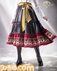 『キングダム ハーツ』×MAYLAコラボ第2弾！ ソラをモチーフとしたファンタジーなデザインが映えるスカートが公開