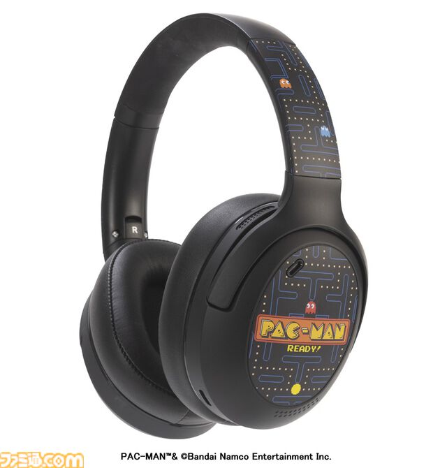 『パックマン』デザインのノイキャンヘッドセットが2026年2月に発売。クラシックとネオンポップの全2種で展開、ワイヤレスでの使用も可能