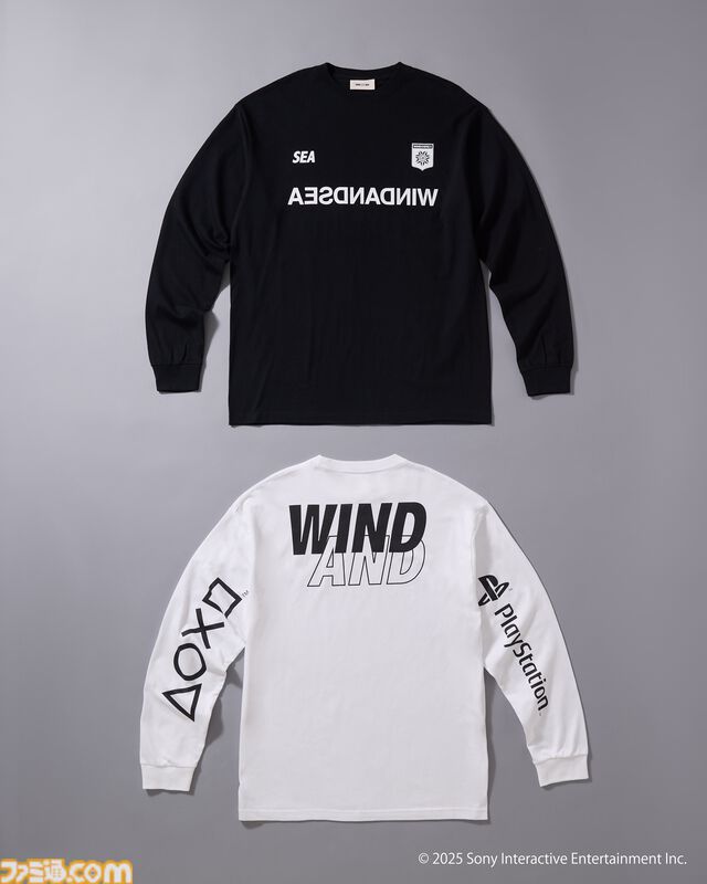 プレイステーションとWIND AND SEAが初コラボしたスウェットなどが12月20日より発売。『サイレントヒルf』の実況配信でも話題の加藤小夏がモデルとして登場
