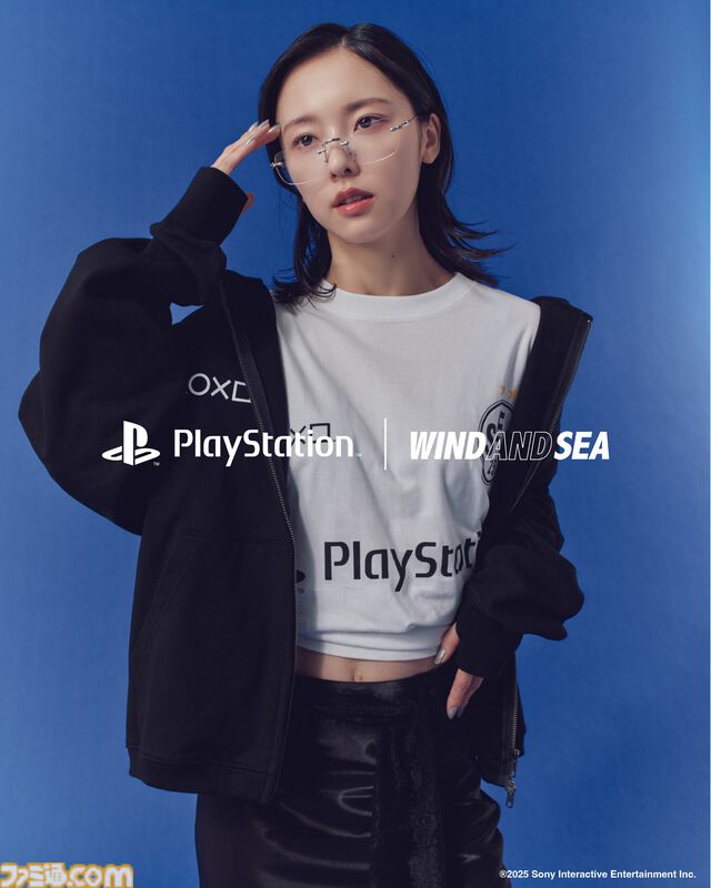 プレイステーションとWIND AND SEAが初コラボしたスウェットなどが12月20日より発売。『サイレントヒルf』の実況配信でも話題の加藤小夏がモデルとして登場