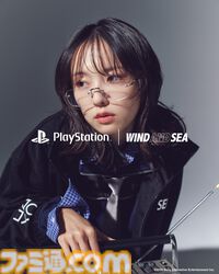 プレイステーションとWIND AND SEAが初コラボしたスウェットなどが12月20日より発売。『サイレントヒルf』の実況配信でも話題の加藤小夏がモデルとして登場