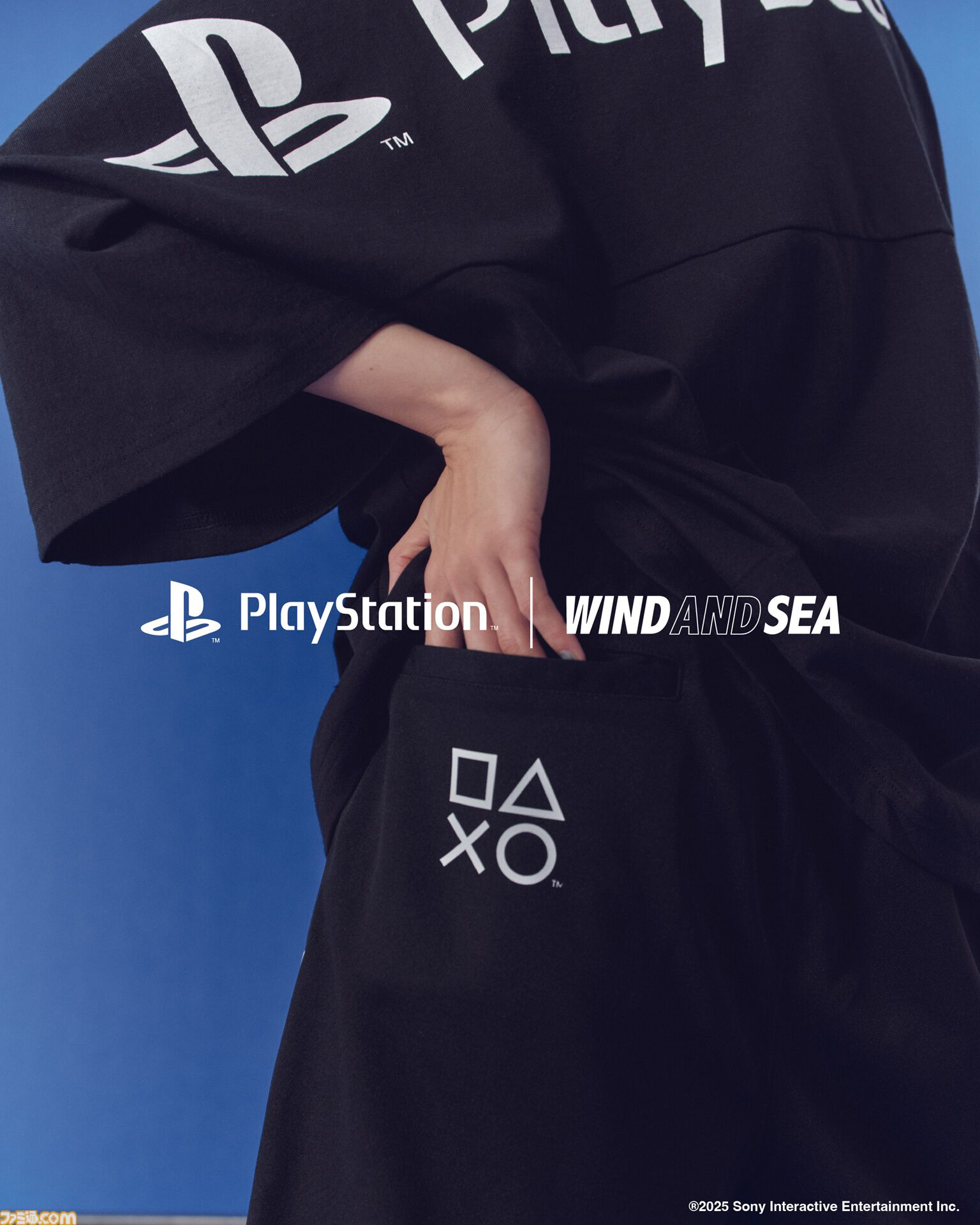 プレイステーションとWIND AND SEAが初コラボしたスウェットなどが12月