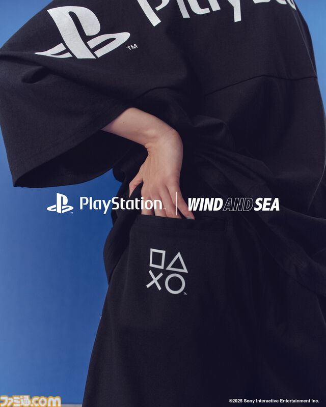 プレイステーションとWIND AND SEAが初コラボしたスウェットなどが12月20日より発売。『サイレントヒルf』の実況配信でも話題の加藤小夏がモデルとして登場