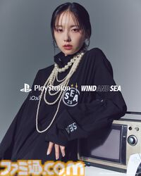 プレイステーションとWIND AND SEAが初コラボしたスウェットなどが12月20日より発売。『サイレントヒルf』の実況配信でも話題の加藤小夏がモデルとして登場