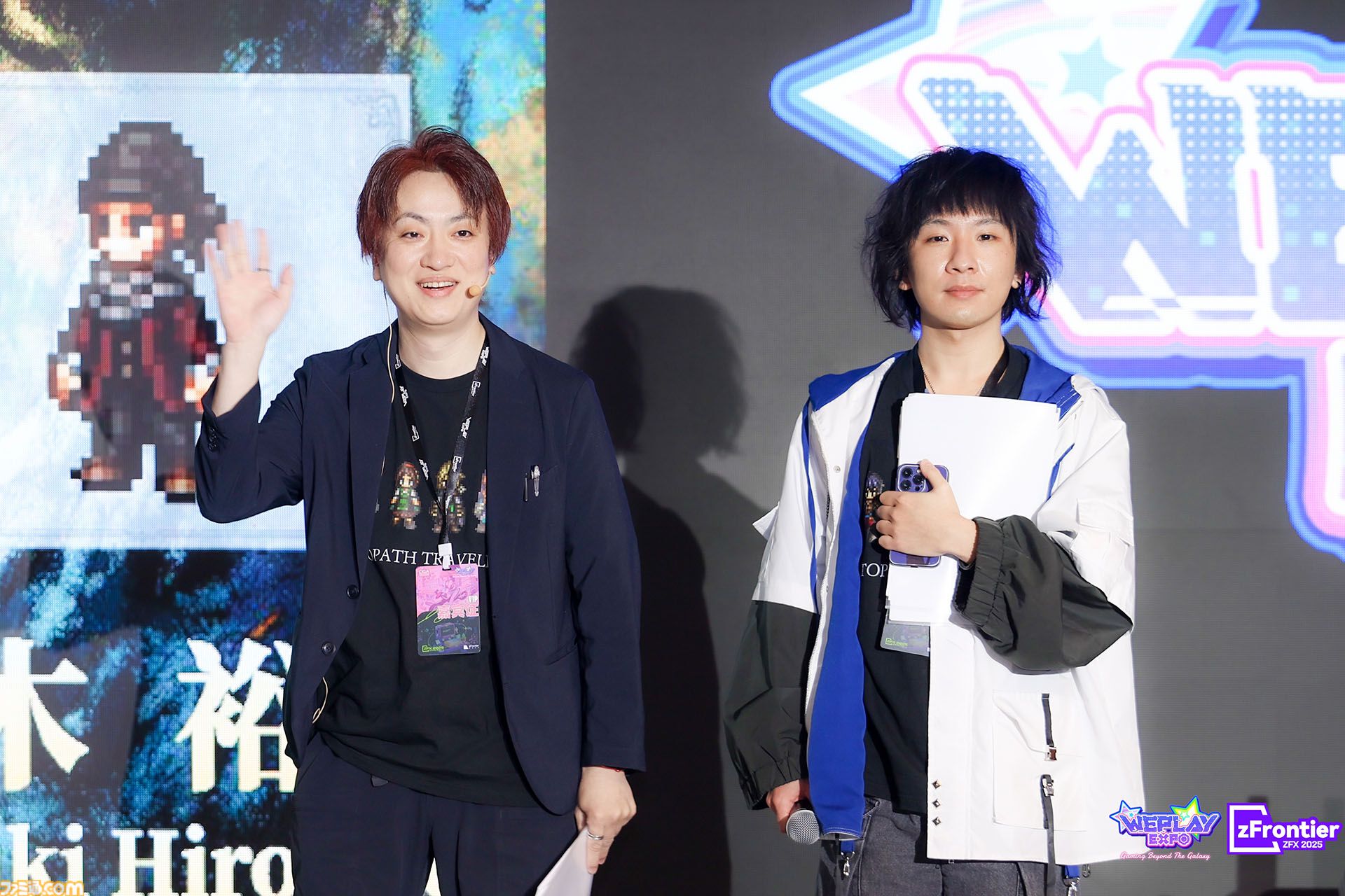 中国・上海ゲームイベント“WEPLAY”に日本の新作ゲームが集結。小高和剛氏の実写パネル が無数に並んだ、狂気（？）の撮影会も人気を博す！