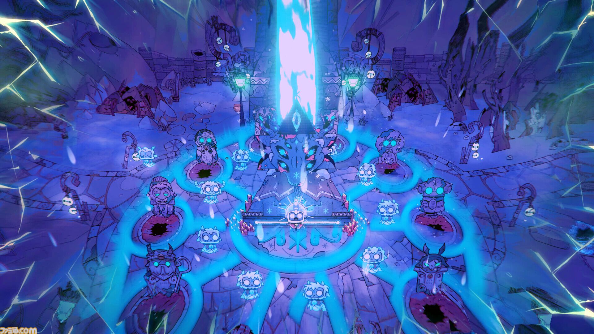 『Cult of the Lamb』大型DLC“羊毛の聖域”が2026年1月23日配信。動物を育てる新要素“牧畜”を搭載。厳しい寒さと戦いながら羊族の過去を知る