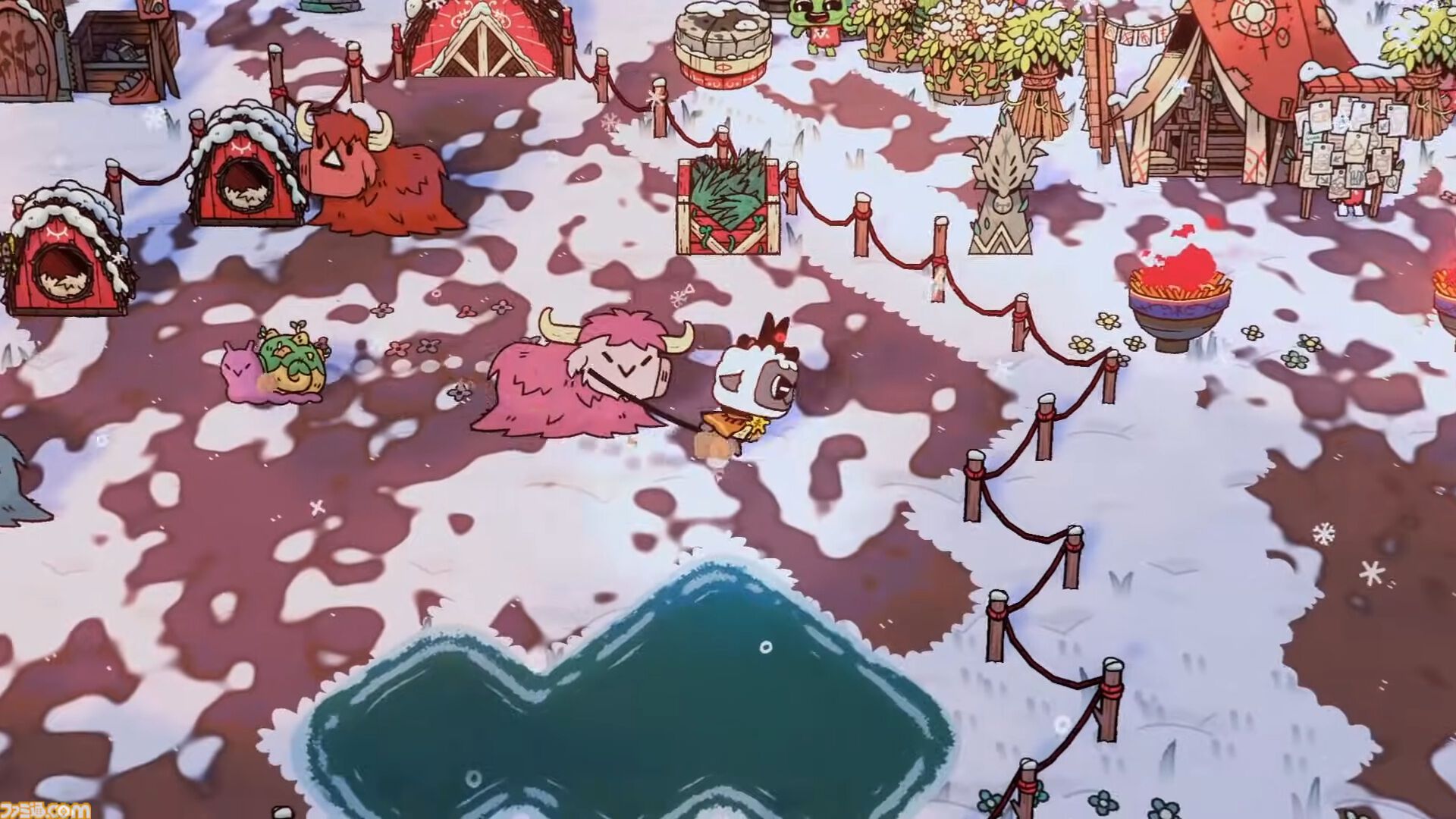 『Cult of the Lamb』大型DLC“羊毛の聖域”が2026年1月23日配信。動物を育てる新要素“牧畜”を搭載。厳しい寒さと戦いながら羊族の過去を知る