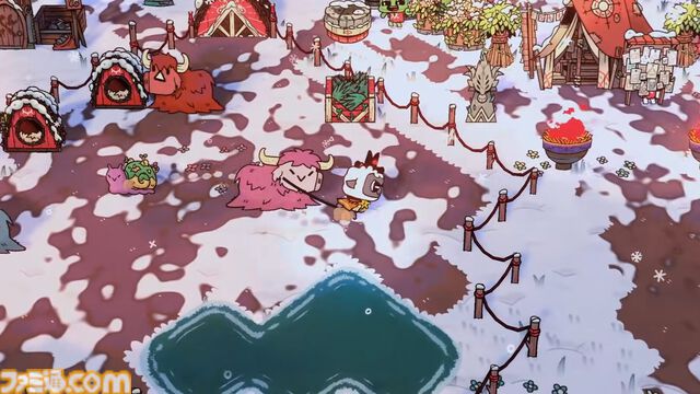 『Cult of the Lamb』大型DLC“羊毛の聖域”が2026年1月23日配信。動物を育てる新要素“牧畜”を搭載。厳しい寒さと戦いながら羊族の過去を知る