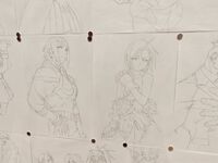 大カプコン展で『ストリートファイター』『ロックマンX』『ヴァンパイア』などの手描き資料を新展示。残されたメモ書きも味わい深い作品記録