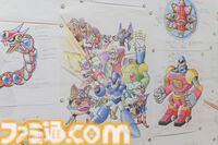 大カプコン展で『ストリートファイター』『ロックマンX』『ヴァンパイア』などの手描き資料を新展示。残されたメモ書きも味わい深い作品記録