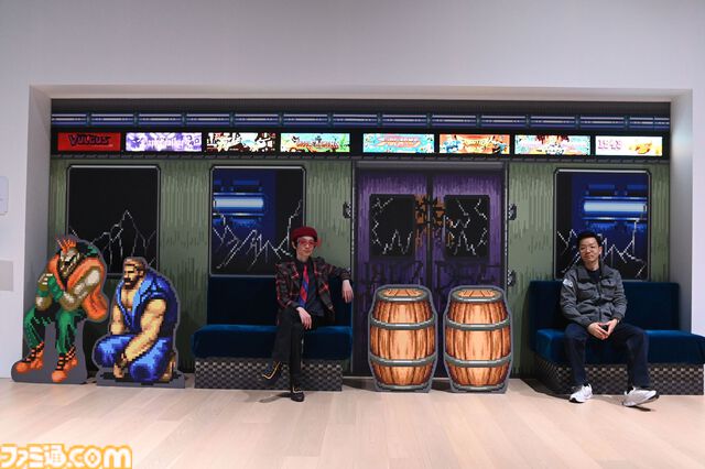 大カプコン展で『ストリートファイター』『ロックマンX』『ヴァンパイア』などの手描き資料を新展示。残されたメモ書きも味わい深い作品記録