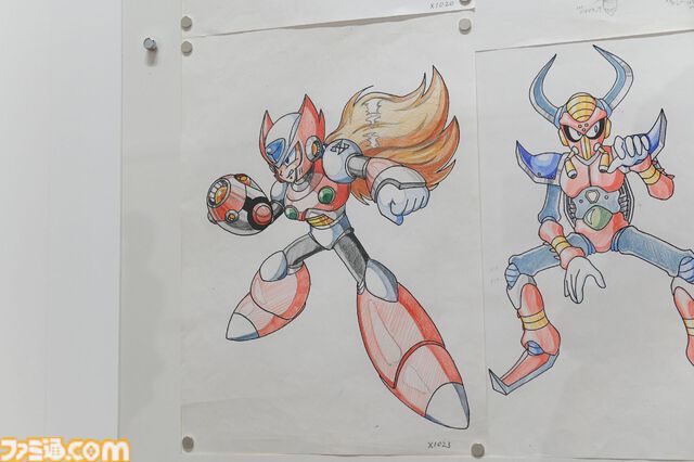 大カプコン展で『ストリートファイター』『ロックマンX』『ヴァンパイア』などの手描き資料を新展示。残されたメモ書きも味わい深い作品記録