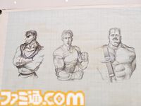 大カプコン展で『ストリートファイター』『ロックマンX』『ヴァンパイア』などの手描き資料を新展示。残されたメモ書きも味わい深い作品記録