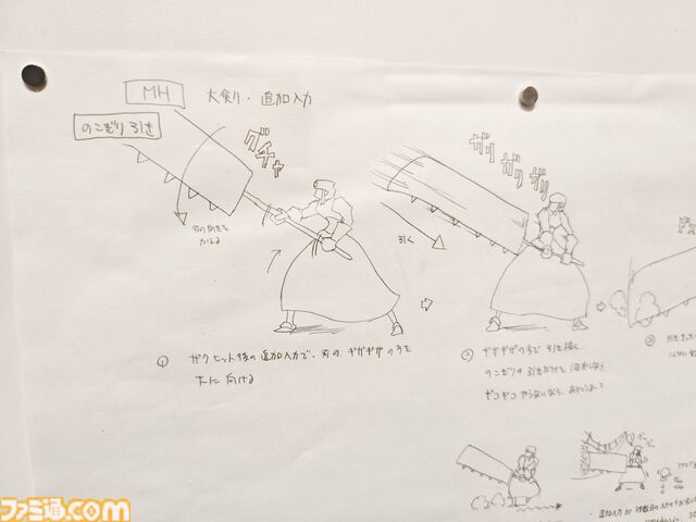 大カプコン展で『ストリートファイター』『ロックマンX』『ヴァンパイア』などの手描き資料を新展示。残されたメモ書きも味わい深い作品記録