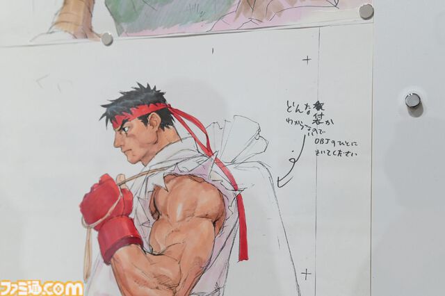 大カプコン展で『ストリートファイター』『ロックマンX』『ヴァンパイア』などの手描き資料を新展示。残されたメモ書きも味わい深い作品記録