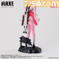 『NIKKE』未塗装でも美しく仕上げられるアリスのプラモデルが12月19日より予約開始。笑顔や驚き顔などの3種類の表情パーツが付属。2026年4月発売
