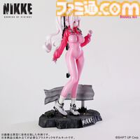『NIKKE』未塗装でも美しく仕上げられるアリスのプラモデルが12月19日より予約開始。笑顔や驚き顔などの3種類の表情パーツが付属。2026年4月発売