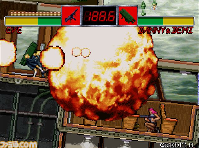 【アケアカ】『アウトフォクシーズ』12月18日配信。家庭用初移植。あらゆる分野の殺し屋たちによるルール無用アクションゲーム