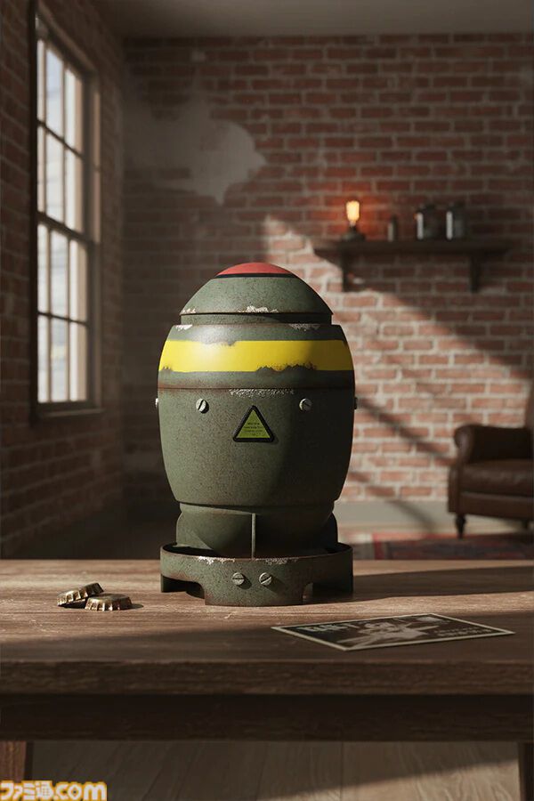 『フォールアウト』ミニ・ニューク型バケットが登場。爆発しない安心仕様、小物類を入れて飾れる。『Fallout』の世界観を空間に演出しよう