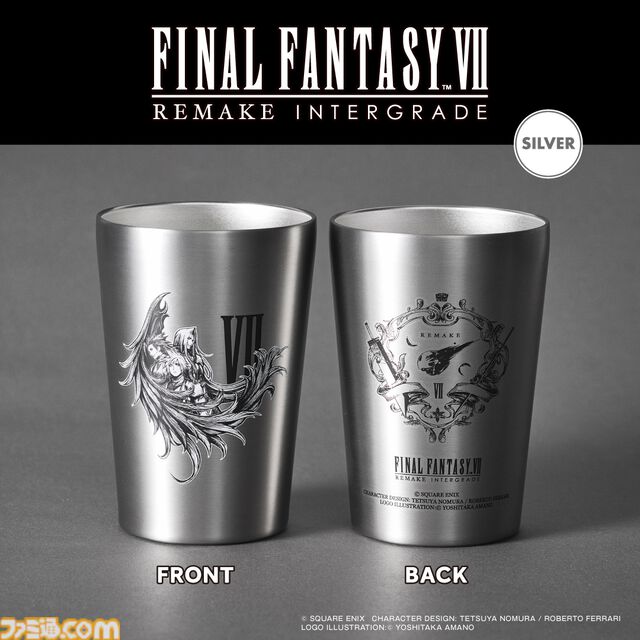 『FF7』クラウド・ザックス・セフィロスがデザインされた真空断熱タンブラーが発売。温冷カップコーヒーを直接はめても使える便利なアイテム