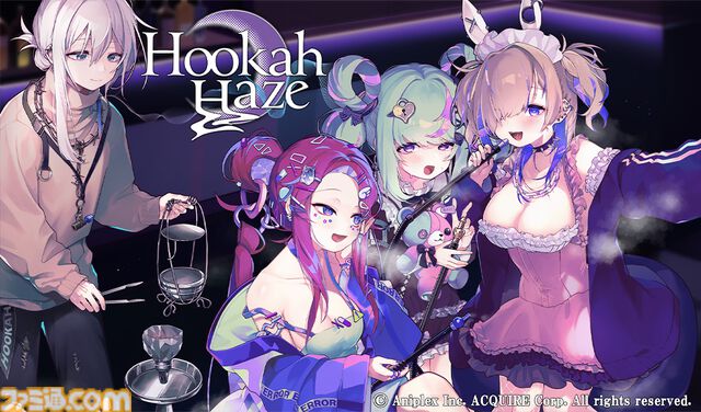 『フーカーヘイズ』シーシャ屋経営アドベンチャー、Switchパッケージ版が2026年3月26日発売決定。初回限定版にはサントラやアートブックが付属