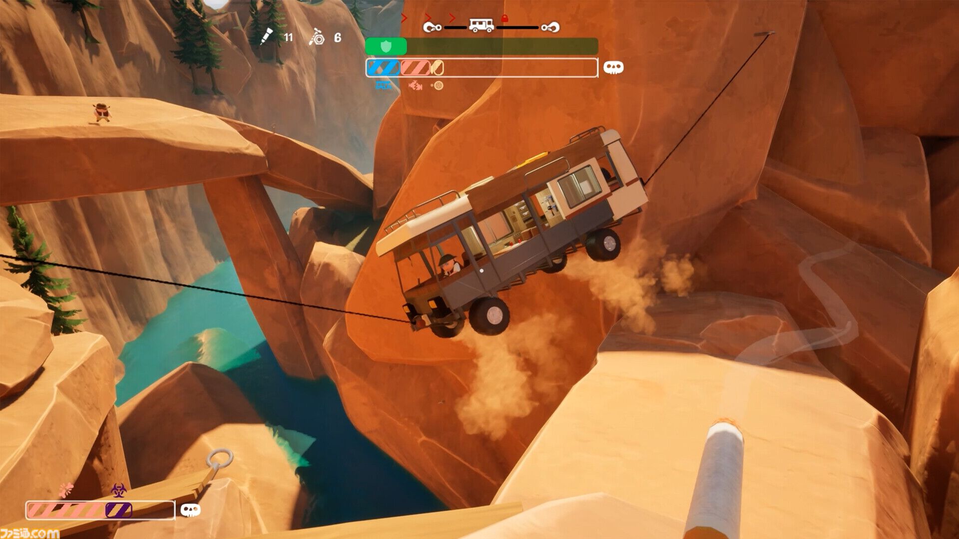 『RV There Yet?』日本語に対応。雪山の新マップが追加される大型アップデートが配信。おじさんたちは雪山ではウォッカをたしなむ
