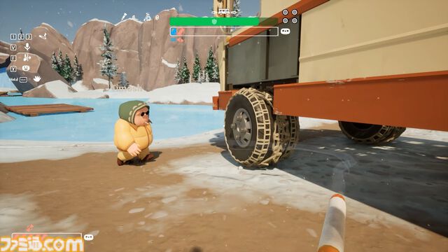 『RV There Yet?』日本語に対応。雪山の新マップが追加される大型アップデートが配信。おじさんたちは雪山ではウォッカをたしなむ