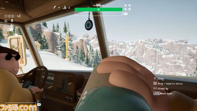『RV There Yet?』日本語に対応。雪山の新マップが追加される大型アップデートが配信。おじさんたちは雪山ではウォッカをたしなむ