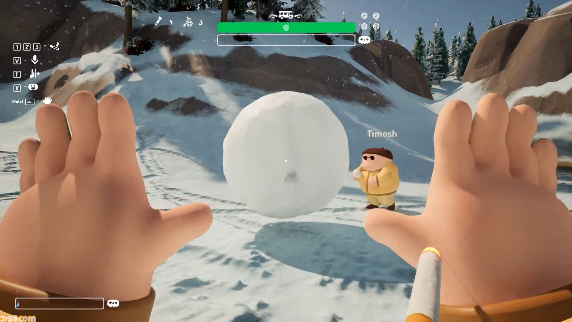 『RV There Yet?』日本語に対応。雪山の新マップが追加される大型アップデートが配信。おじさんたちは雪山ではウォッカをたしなむ
