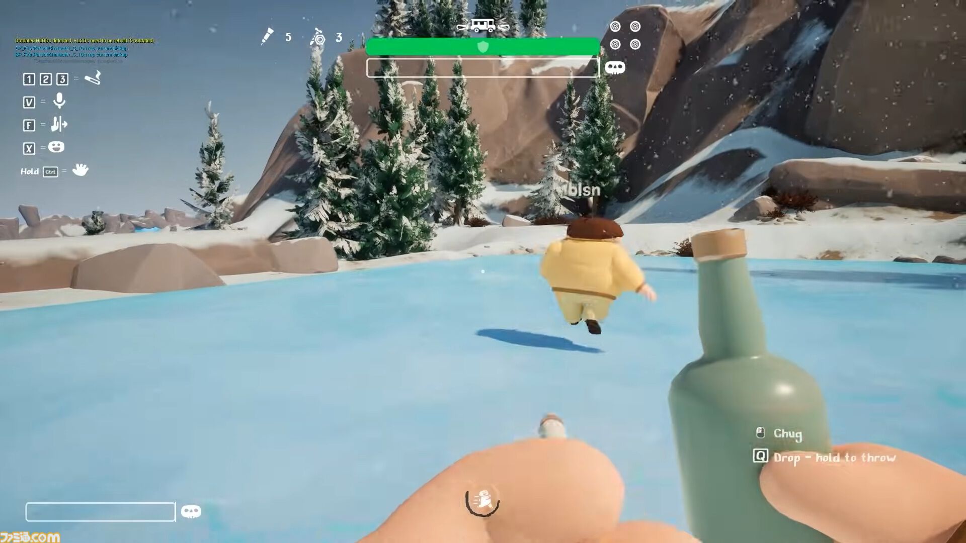 『RV There Yet?』日本語に対応。雪山の新マップが追加される大型アップデートが配信。おじさんたちは雪山ではウォッカをたしなむ