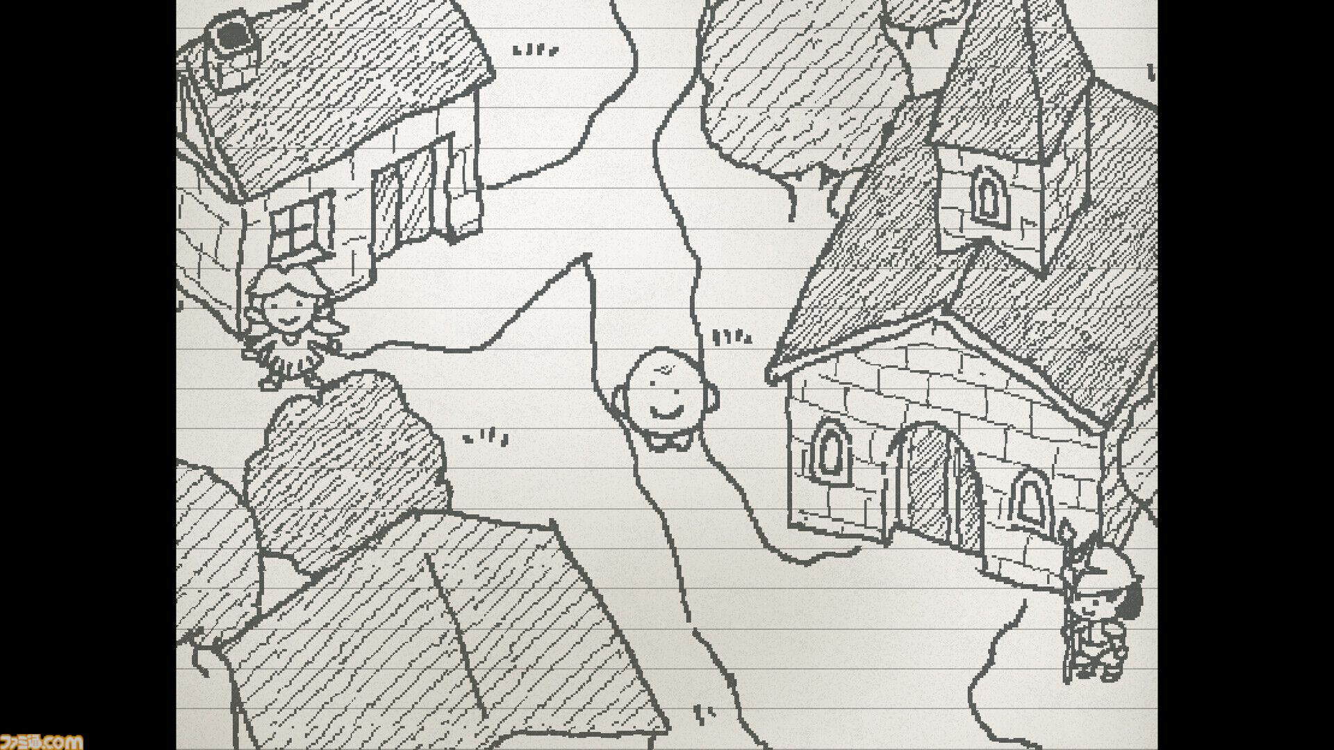 『UGOMEKU NOTE』の体験版が配信。『うごくメモ帳』や『UNDERTALE』に影響を受けたどこか懐かしい手描きノート風RPG