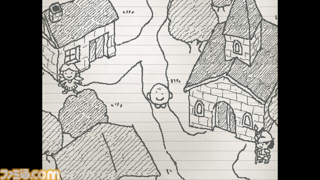 『UGOMEKU NOTE』の体験版が配信。『うごくメモ帳』や『UNDERTALE』に影響を受けたどこか懐かしい手描きノート風RPG